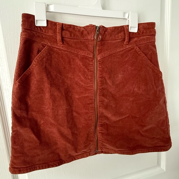 SO Brown A-Line Mini Skirt Casual - Picture 1 of 6